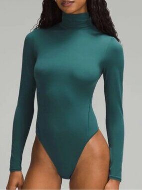 Lululemon Wundermost Nulu Turtleneck Bodysuit
